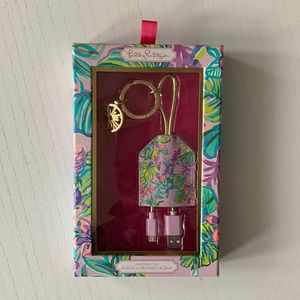 LILLY PULITZER | NEW in Box USB  Charging Tag Mermaid in the Shade print